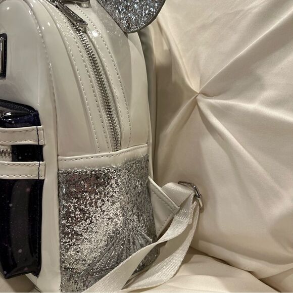 Loungefly Disney Space Mountain Mickey Mouse Main Attraction Backpack NWT - Picture 5 of 7